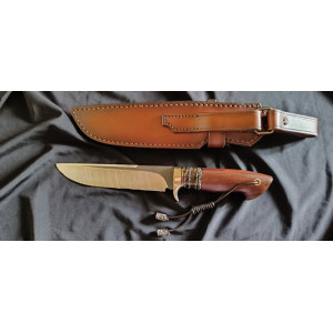 МИСЛИТЕЛЬ авторьский ніж ручної роботи майстерні VIKTOR KNIVES, сталь М398, 63 HRC. Photo 3